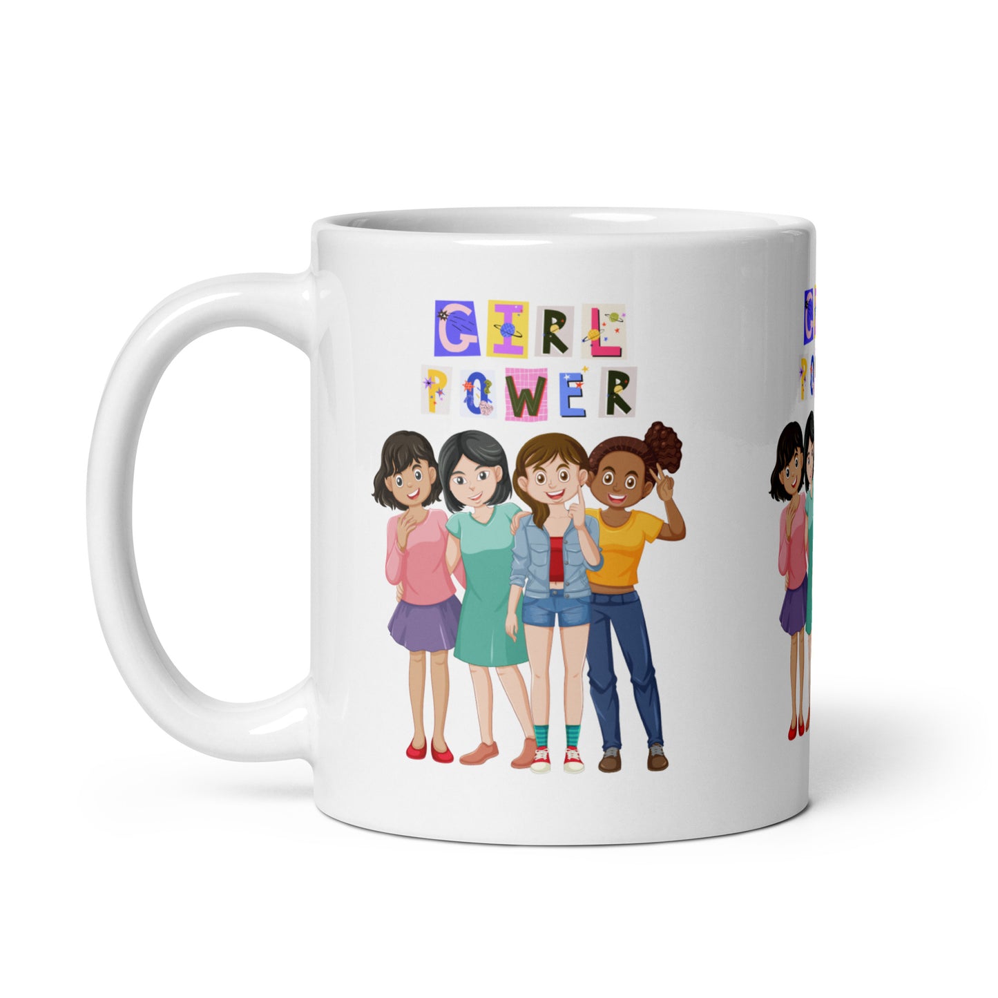 Rise & Shine: Girl Power Motivational Mug