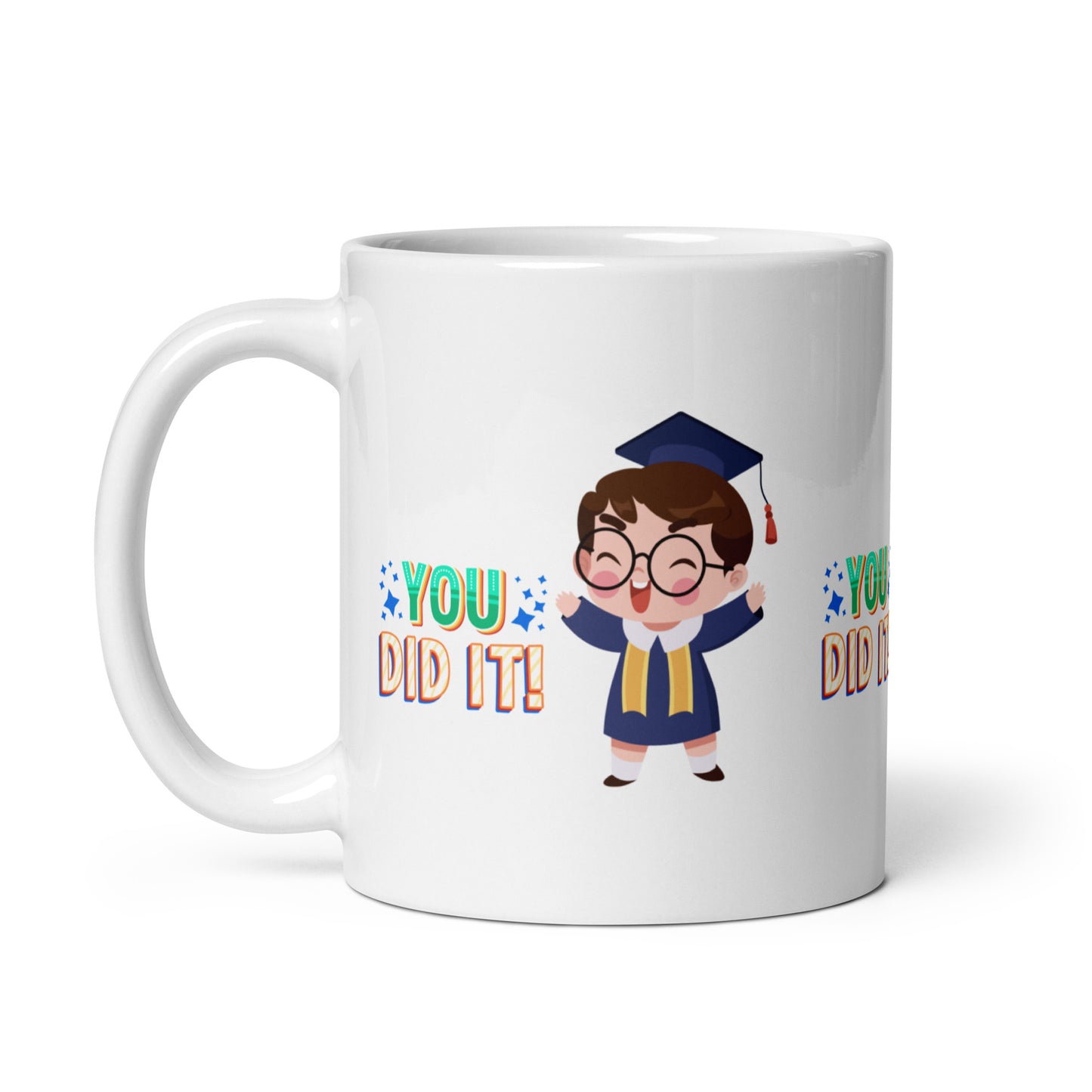 Cheers to Success: Personalized Graduation Mug