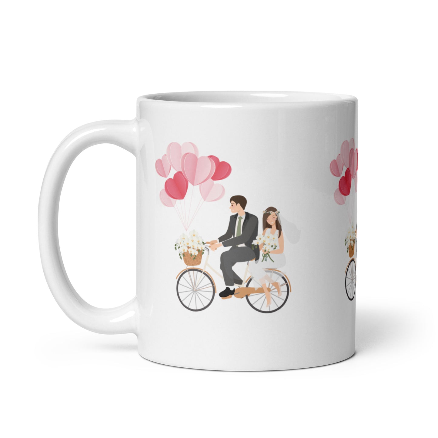 To Love, Laughter & Happily Ever After Wedding Mug