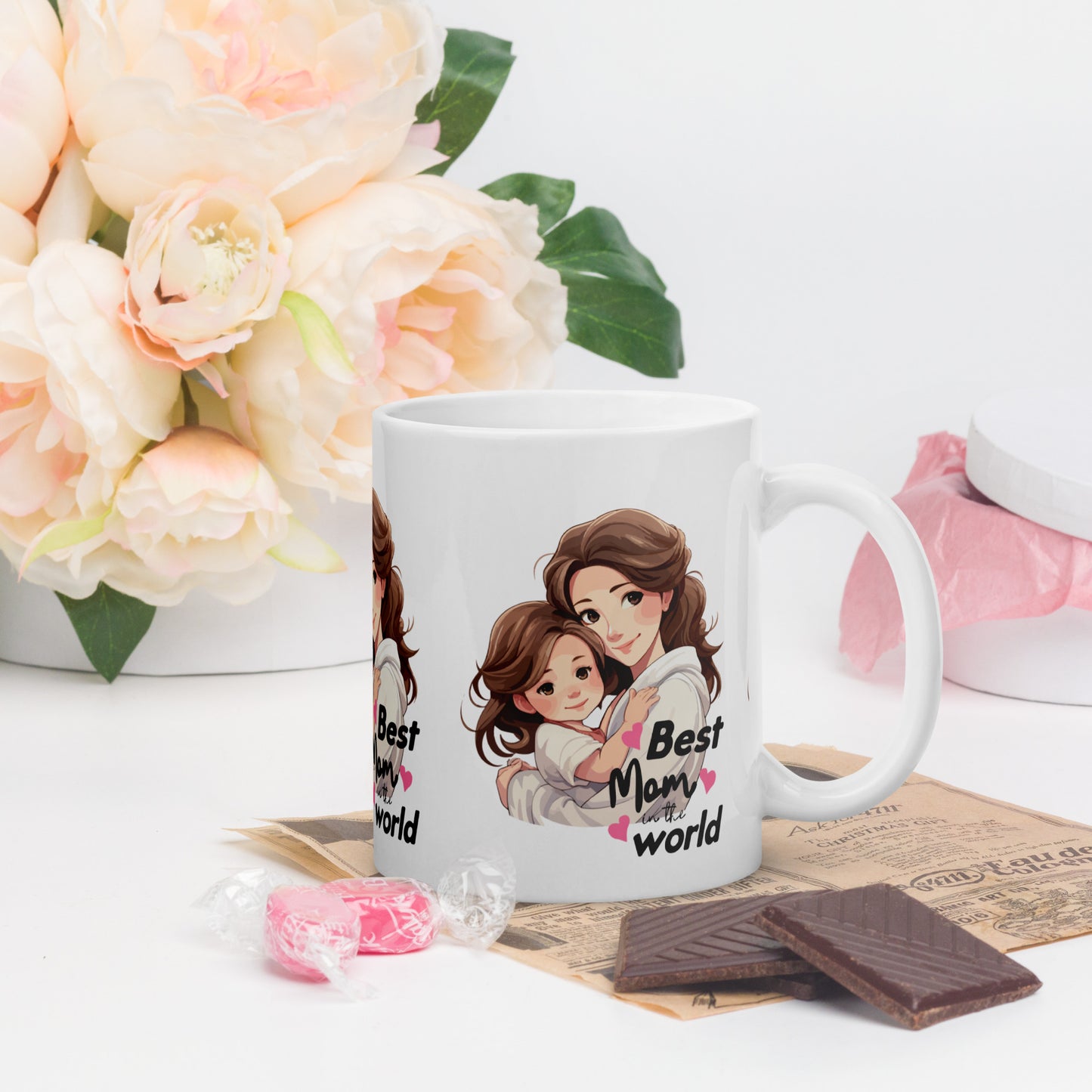 Best Mom in the World Glossy Gift Mug