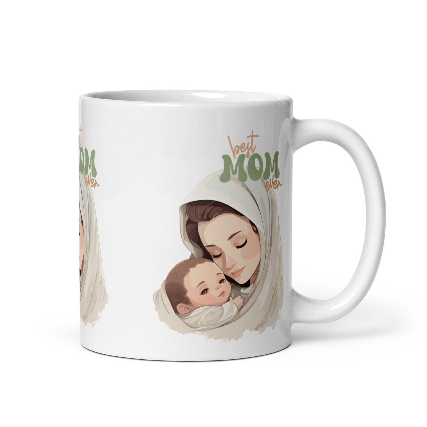 Cherished Moments: Holding Baby Boy Mug