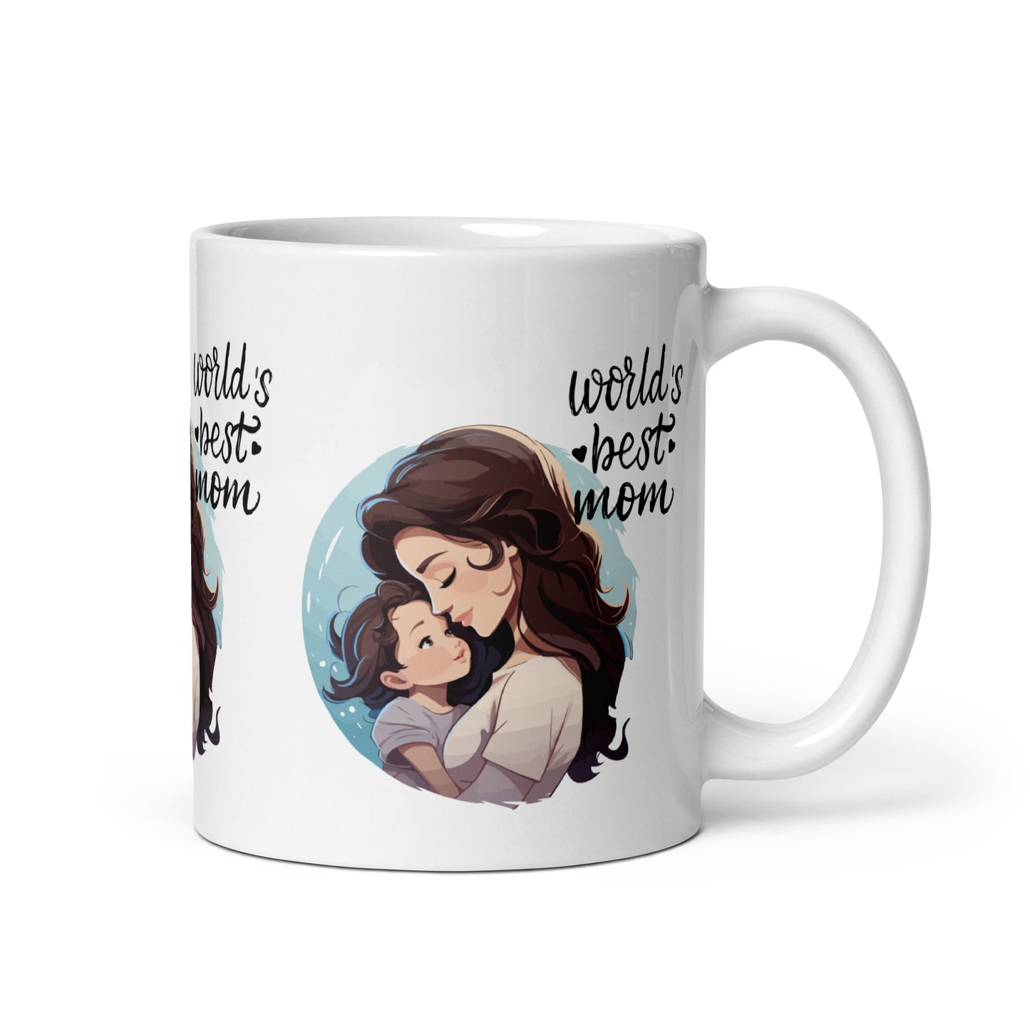 World's Best Mom Glossy Mug