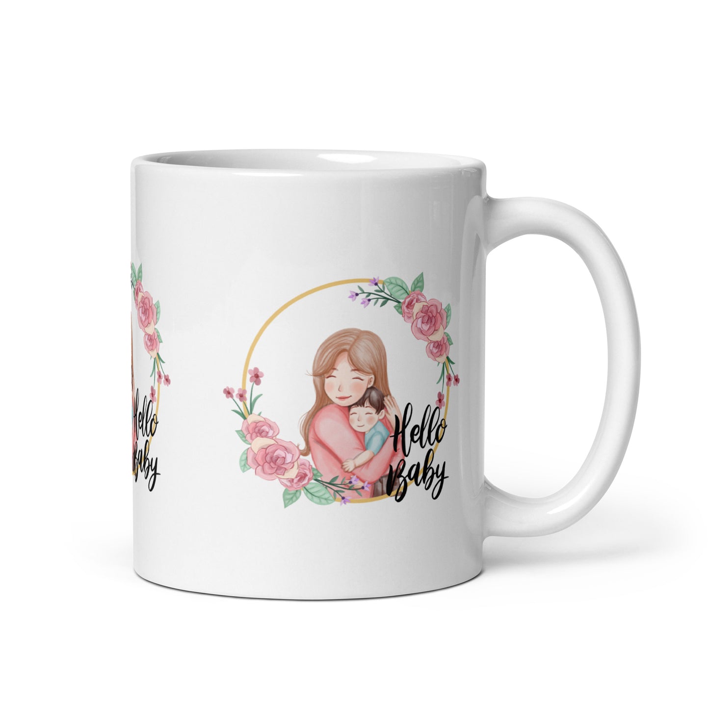 Little Starlight Baby Mom Glossy Mug