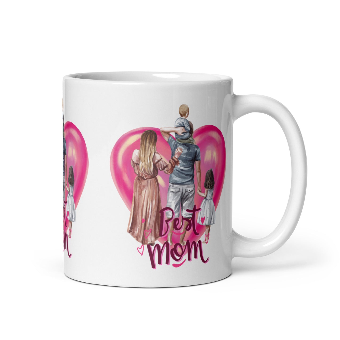 Best Mom & Family Celebration Mug