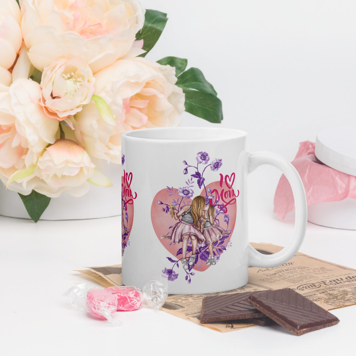 Heartwarming Mom-Daughter Mug