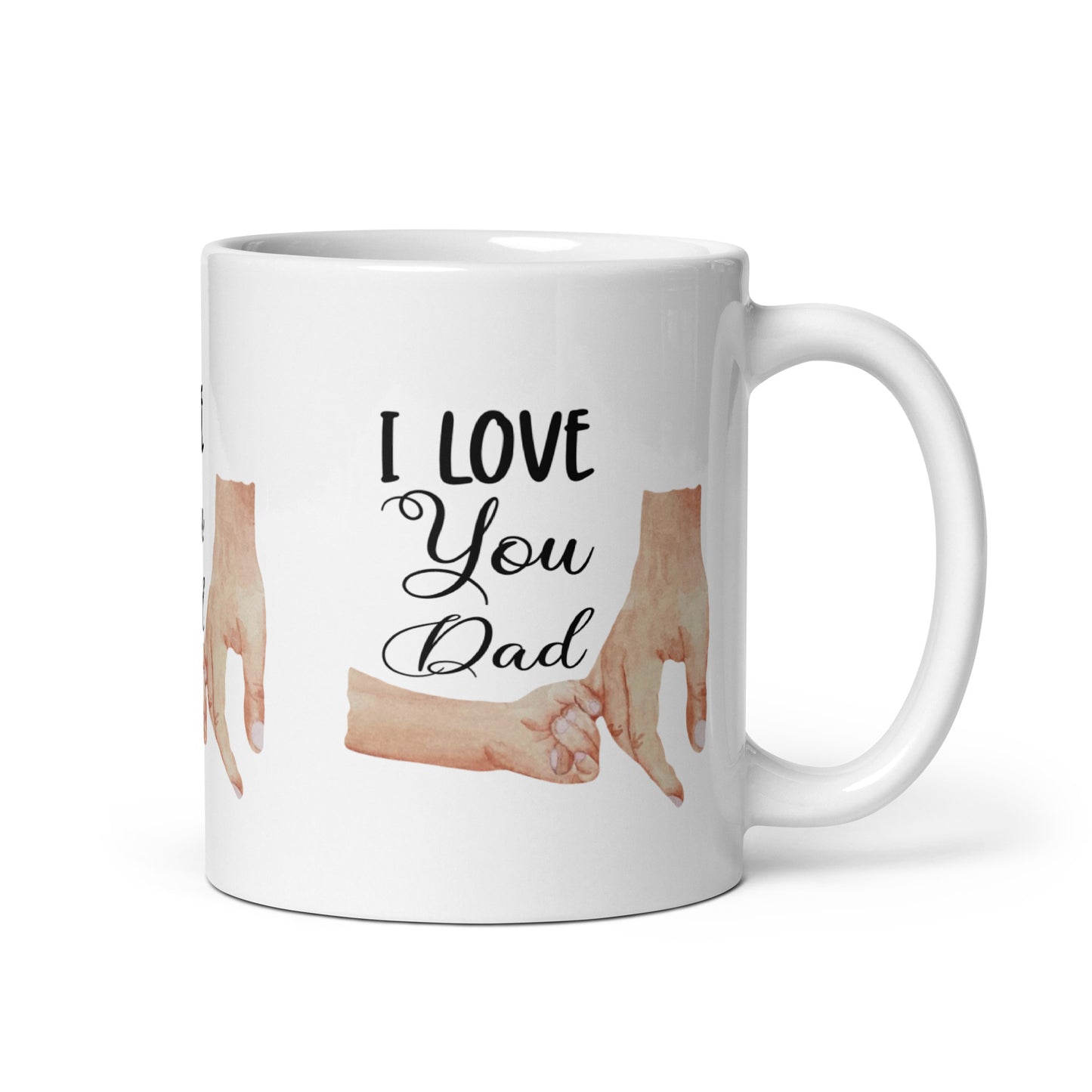 In Dad's Hands: Love Filled Mug