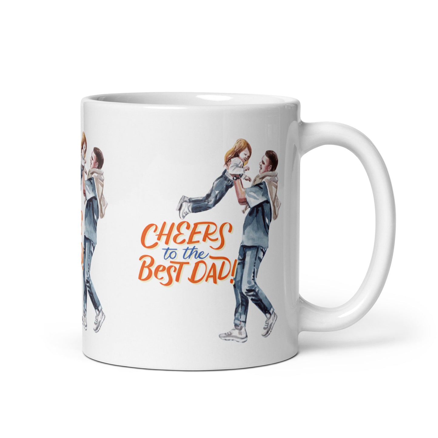 Cheers to Dad: Best Dad Ever Mug