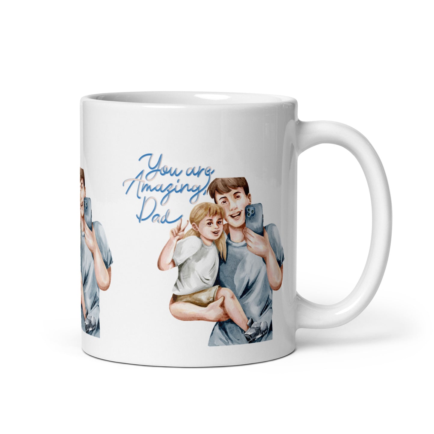 Glossy Mug for the World's Best Dad