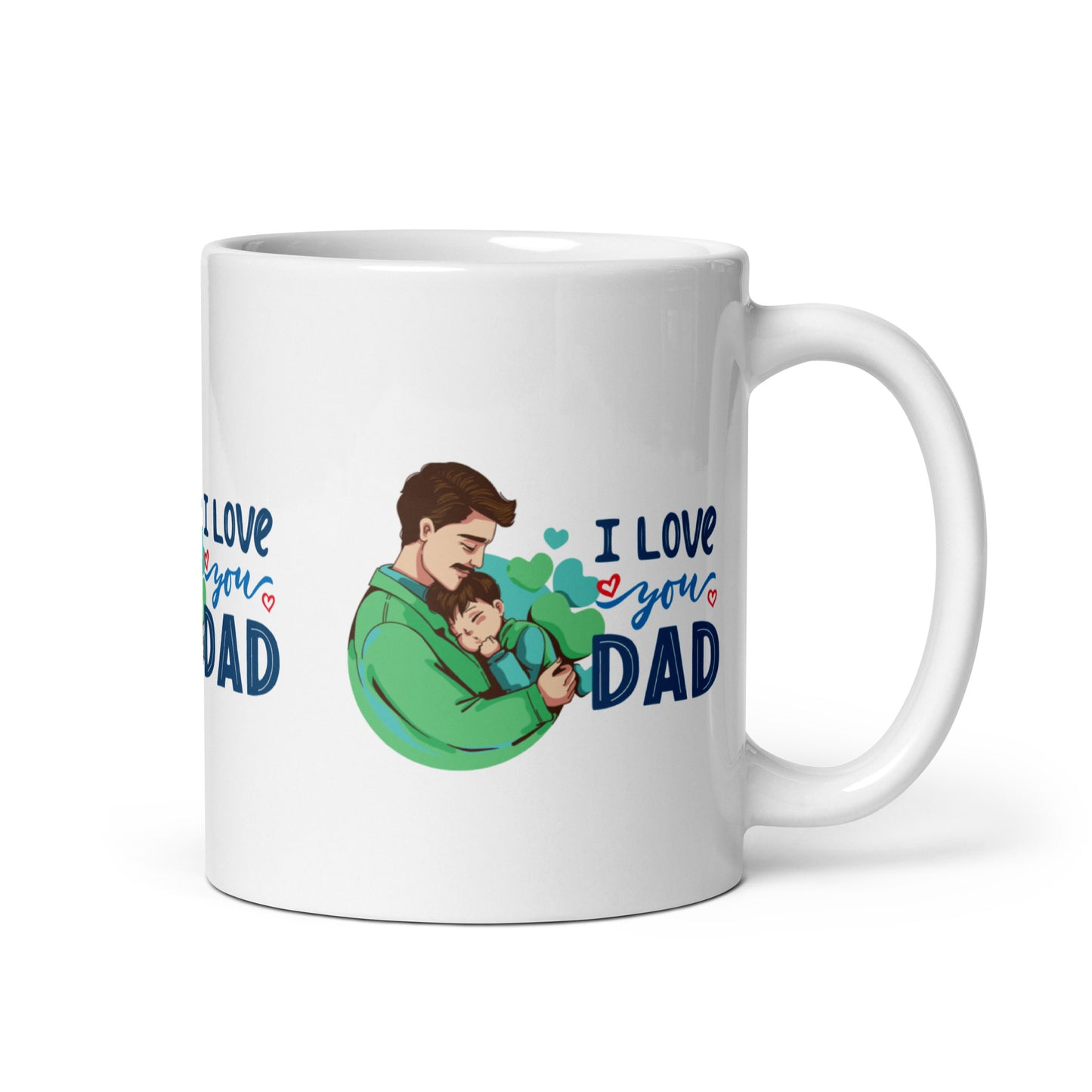 Daily Gratitude: I Love You Dad Coffee Mug