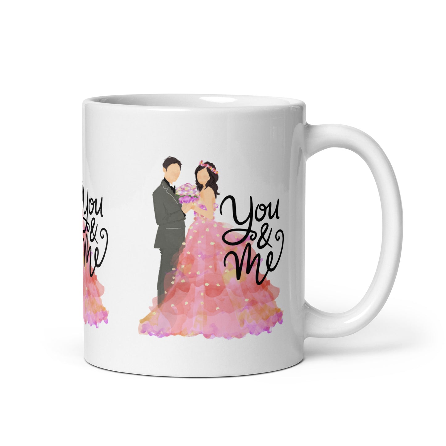 Love Knots: Personalized Wedding Mug