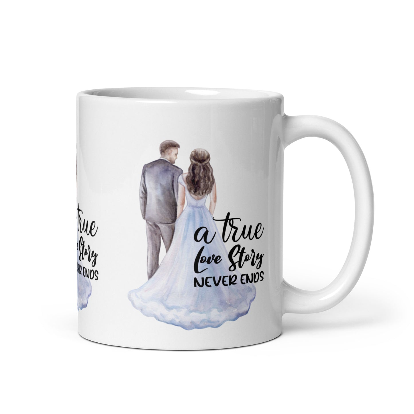 Timeless Romance: A Love Story Never Ends Mug