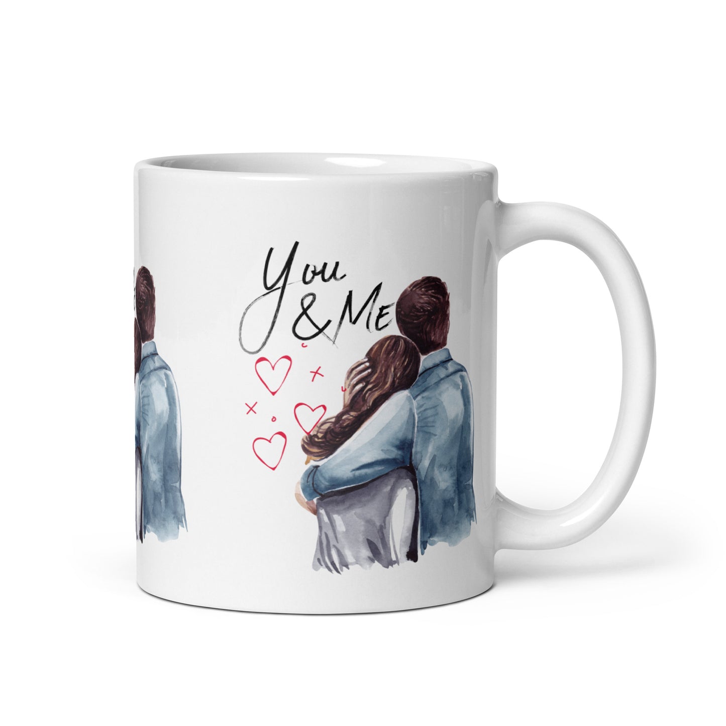 Together Always: You & Me Lover's Mug