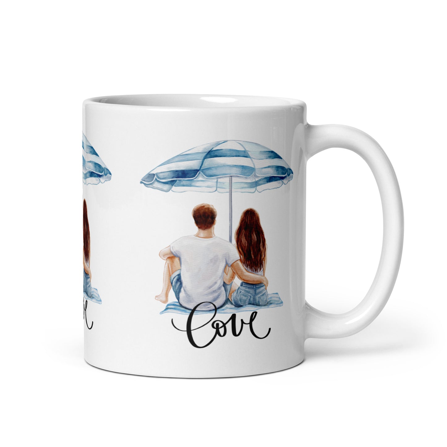 Heart to Heart: Romantic Couple Mug