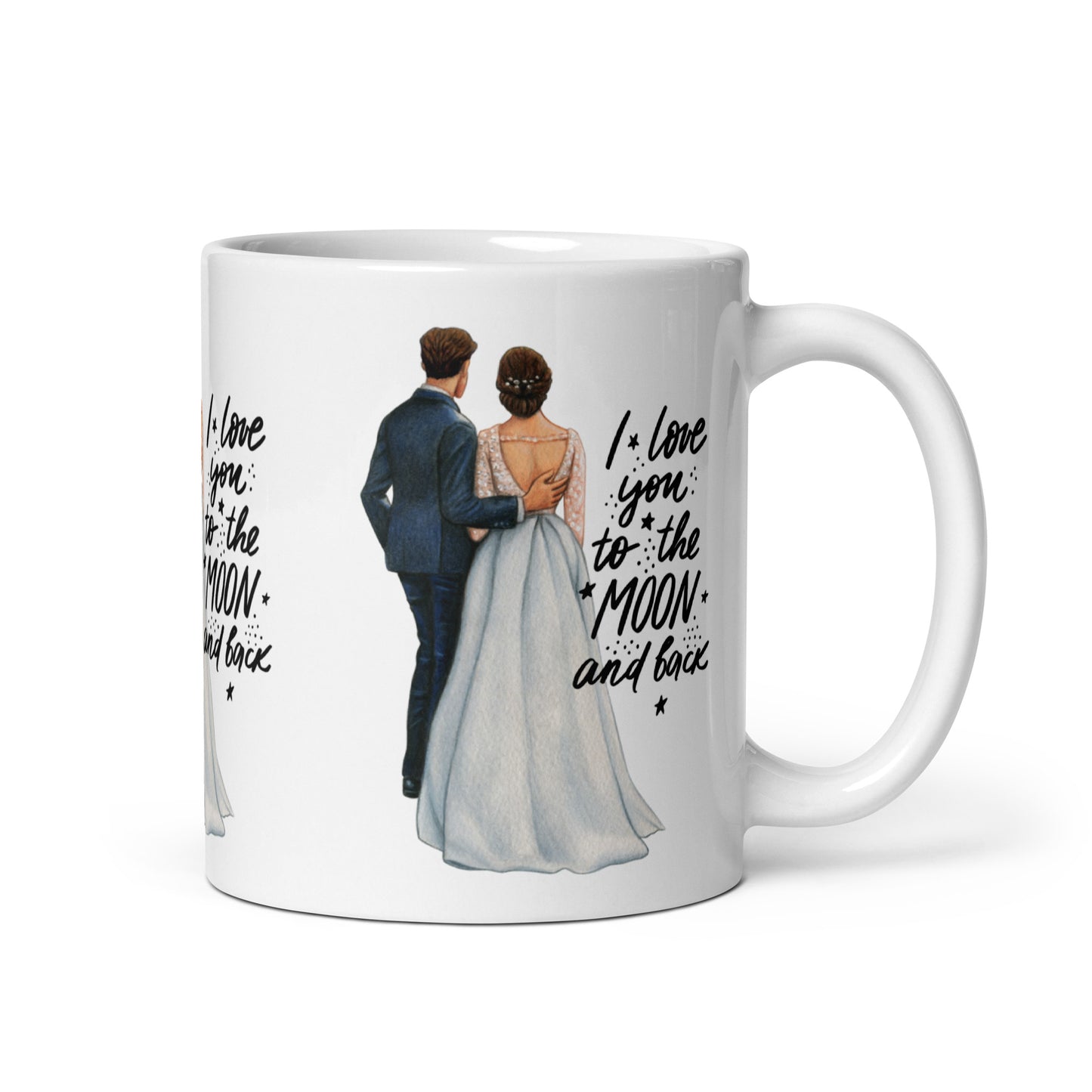 To the Moon and Back: Celestial Love Mug