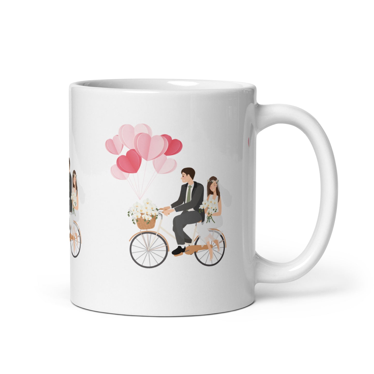 To Love, Laughter & Happily Ever After Wedding Mug