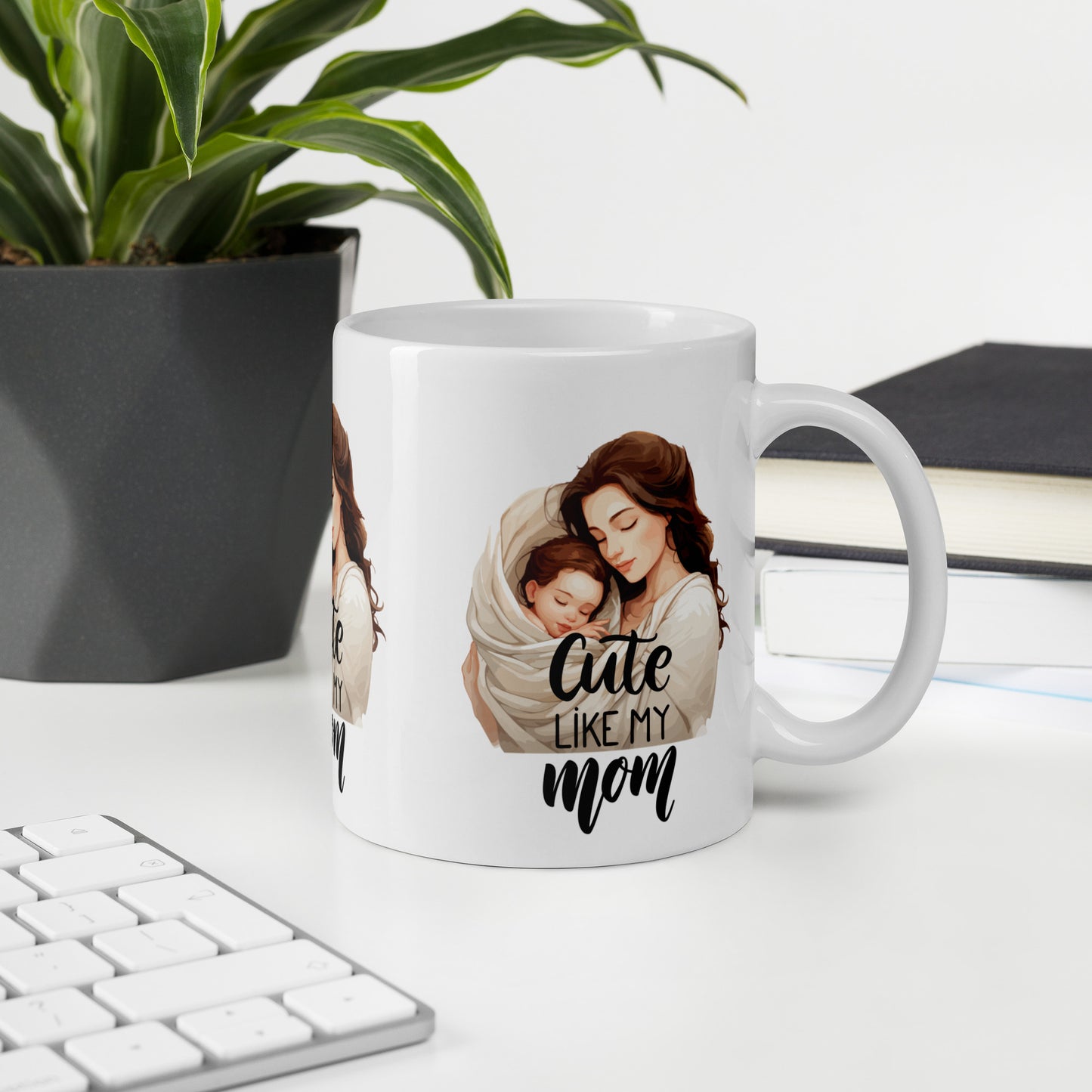 Adorable Like Mom: Glossy Mug Edition