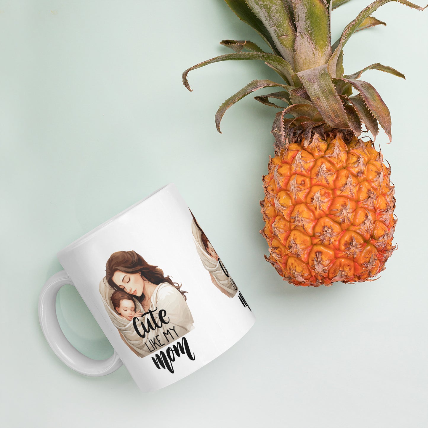 Adorable Like Mom: Glossy Mug Edition